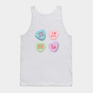 Fitz Keeper of the Lost Cities Conversation Hearts Tank Top